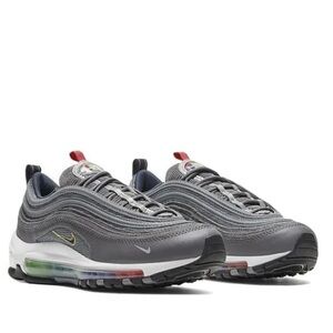 Nike Air Max 97 EOI GS Obsidian Grey Black Sneakers Shoes size 4.5 Y